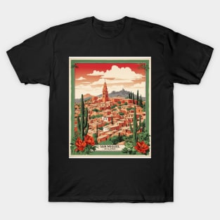 San Miguel de Allende Mexico Tourism Vintage Poster T-Shirt